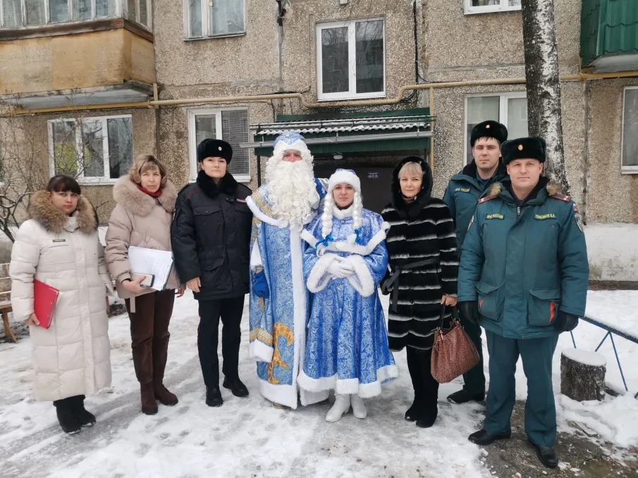 В Выксе в преддверии праздников прошла благотворительная акция «Дорога добрых дел»